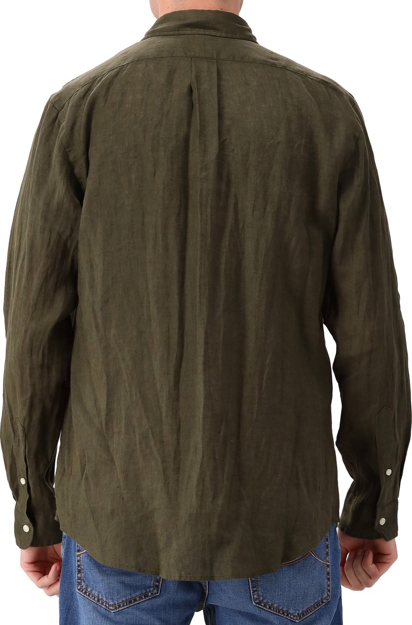 Ralph Lauren Polo Ralph Lauren Linnen Overhemd Groen Groen