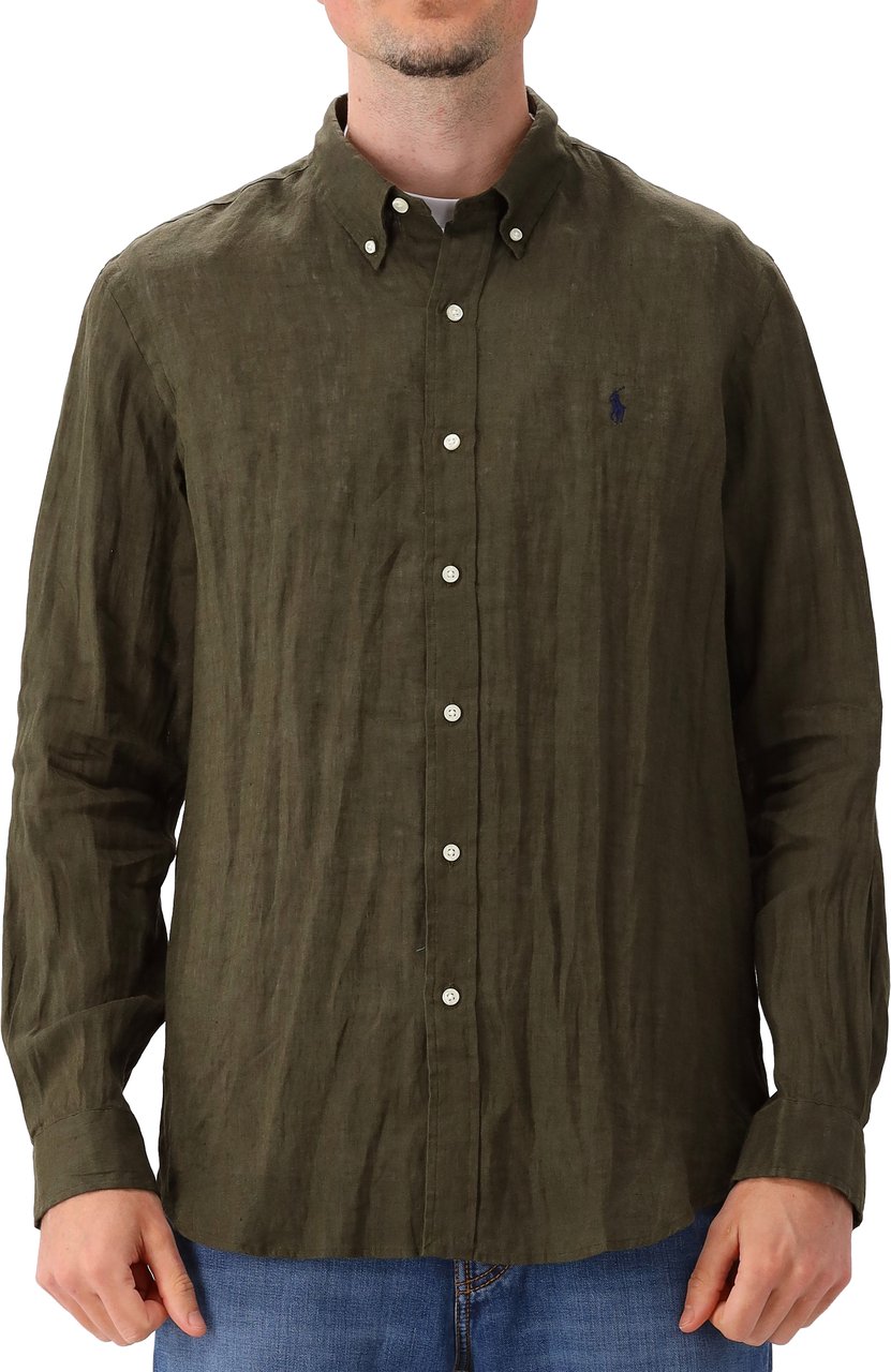 Ralph Lauren Polo Ralph Lauren Linnen Overhemd Groen Groen