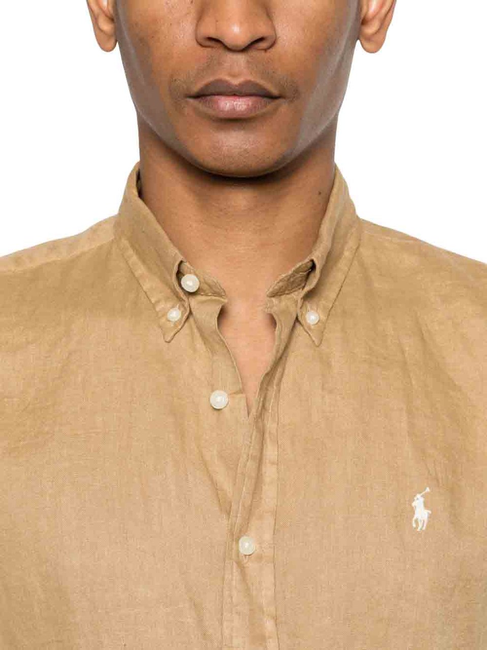 Ralph Lauren Shirts Cafe Tan Beige