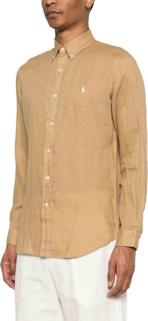 Ralph Lauren Shirts Cafe Tan Beige