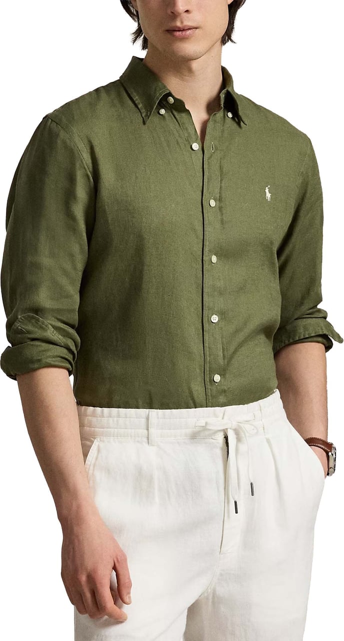 Ralph Lauren Shirts Garden Trail Groen