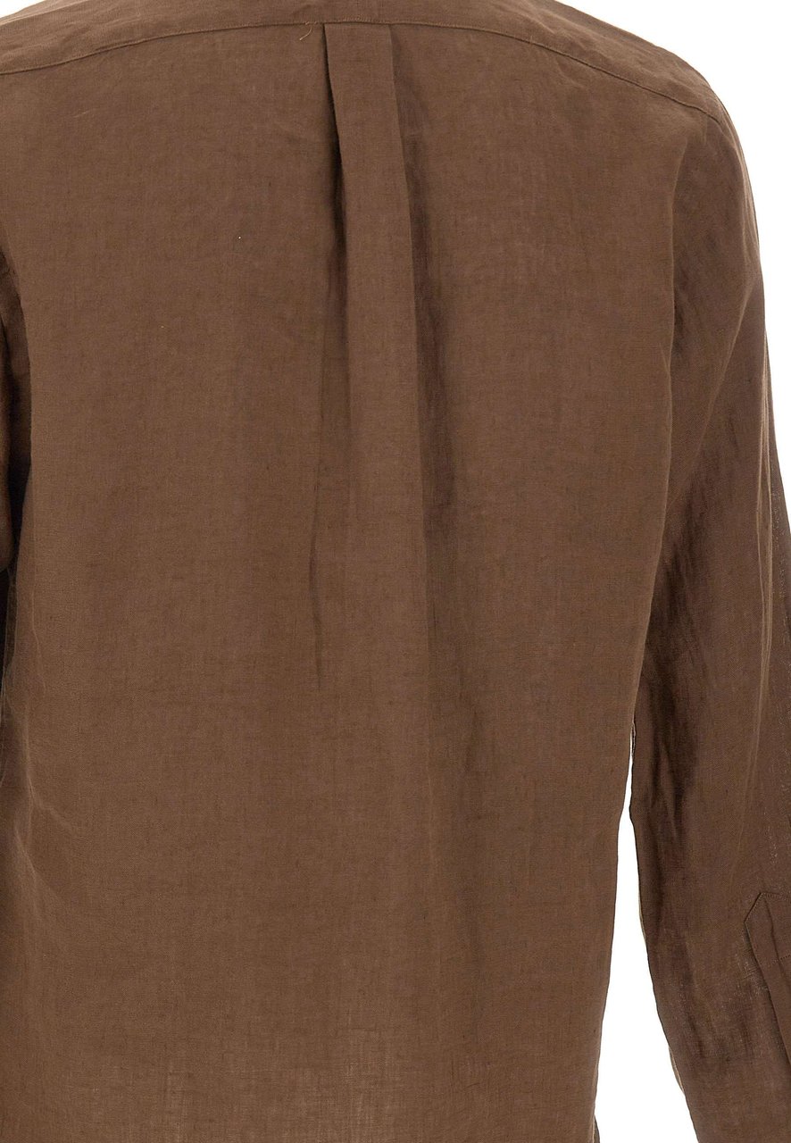 Ralph Lauren Shirts Brown Bruin