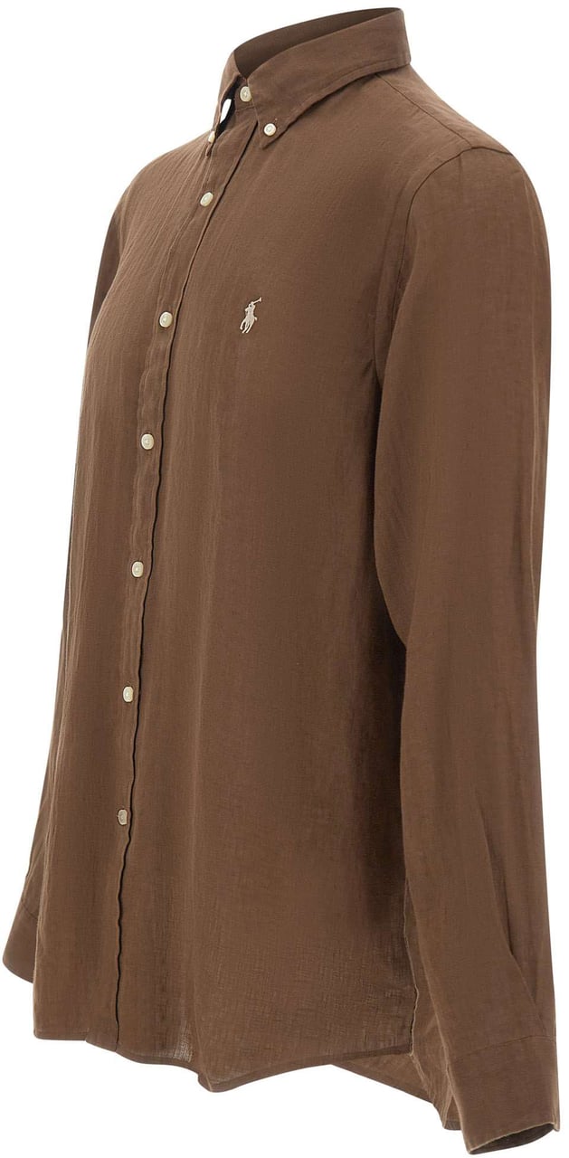 Ralph Lauren Shirts Brown Bruin