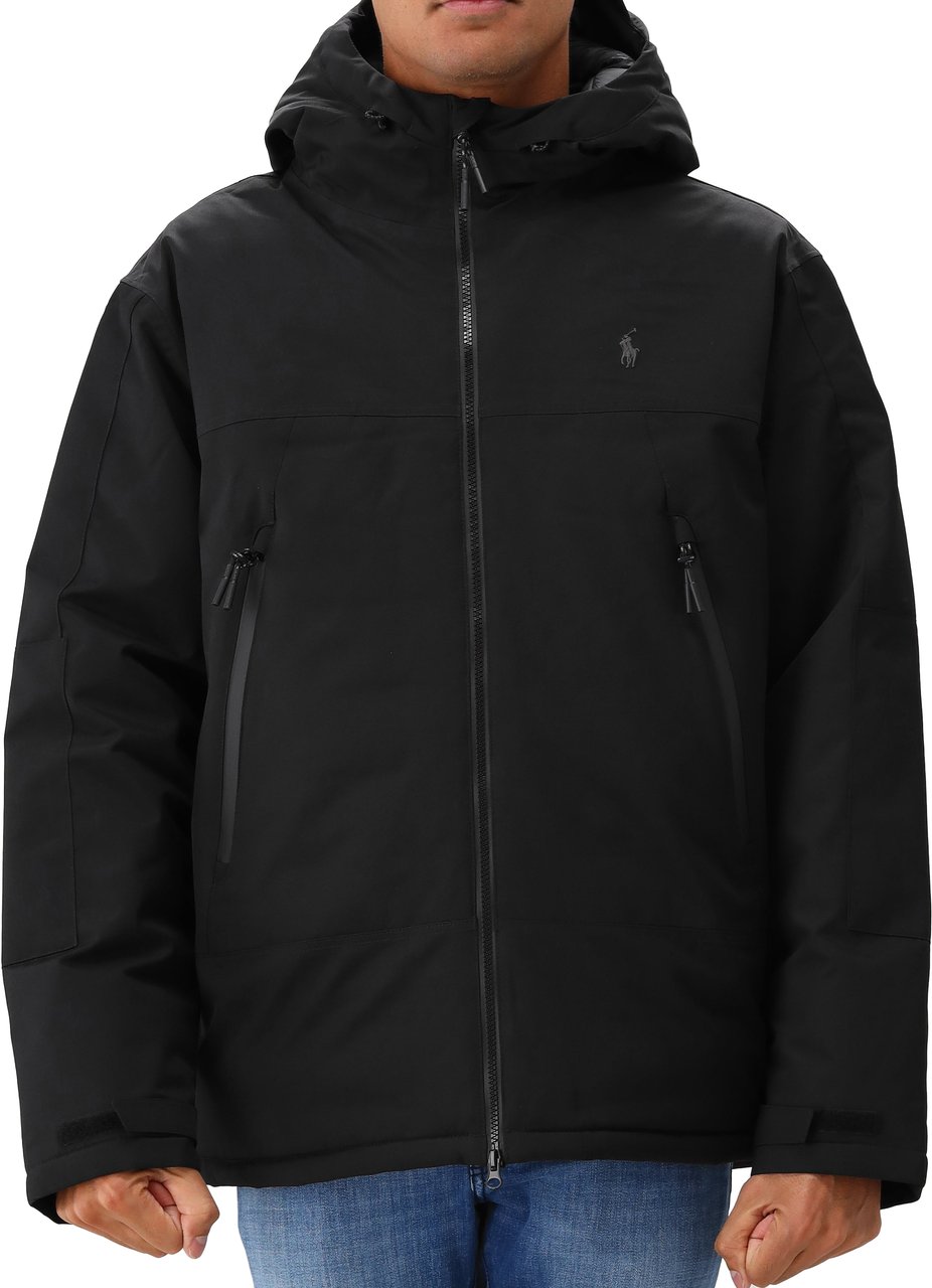 Ralph Lauren Polo Ralph Lauren Jas Zwart Insulated Windbreaker Zwart