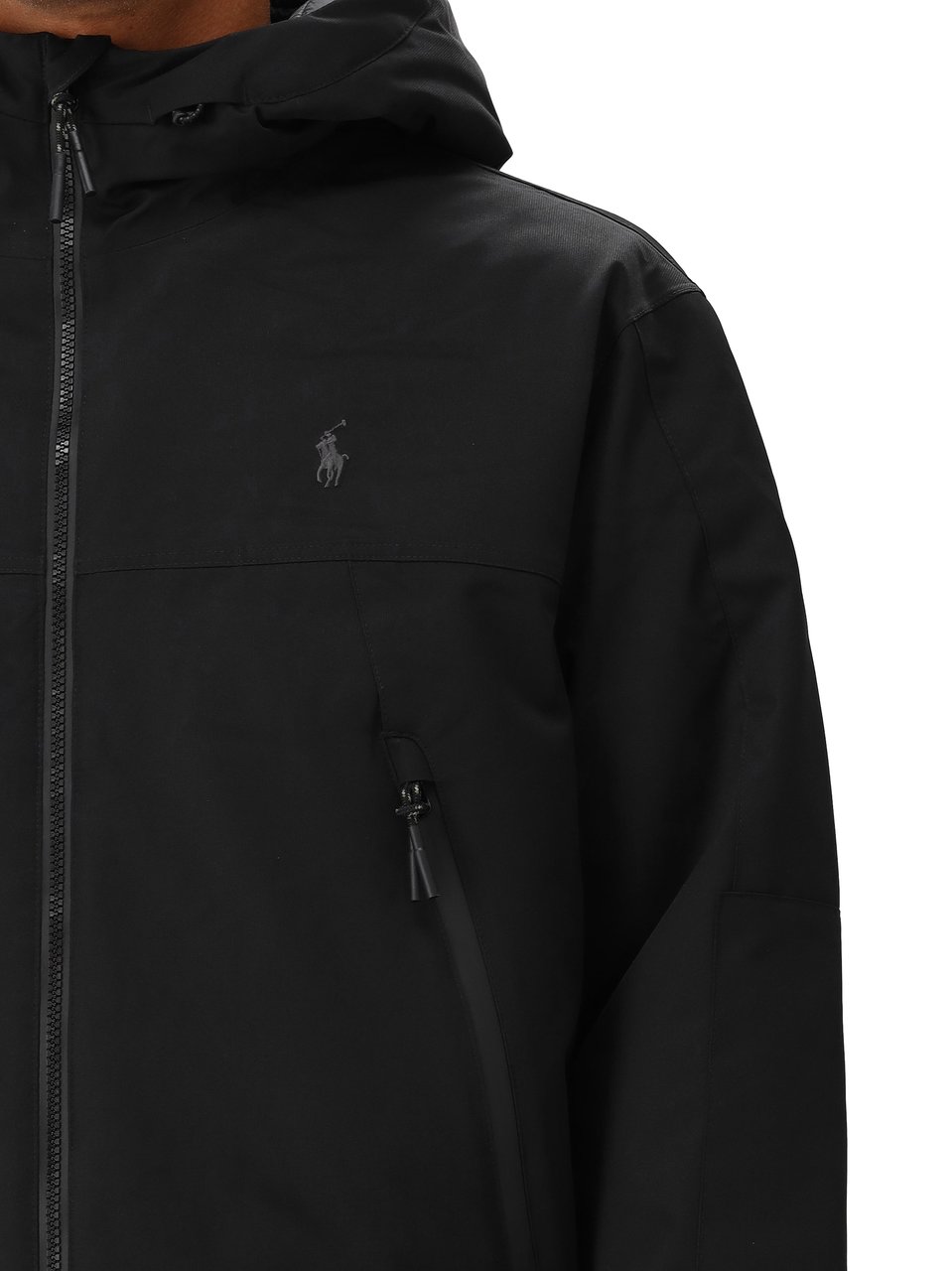 Ralph Lauren Polo Ralph Lauren Jas Zwart Insulated Windbreaker Zwart