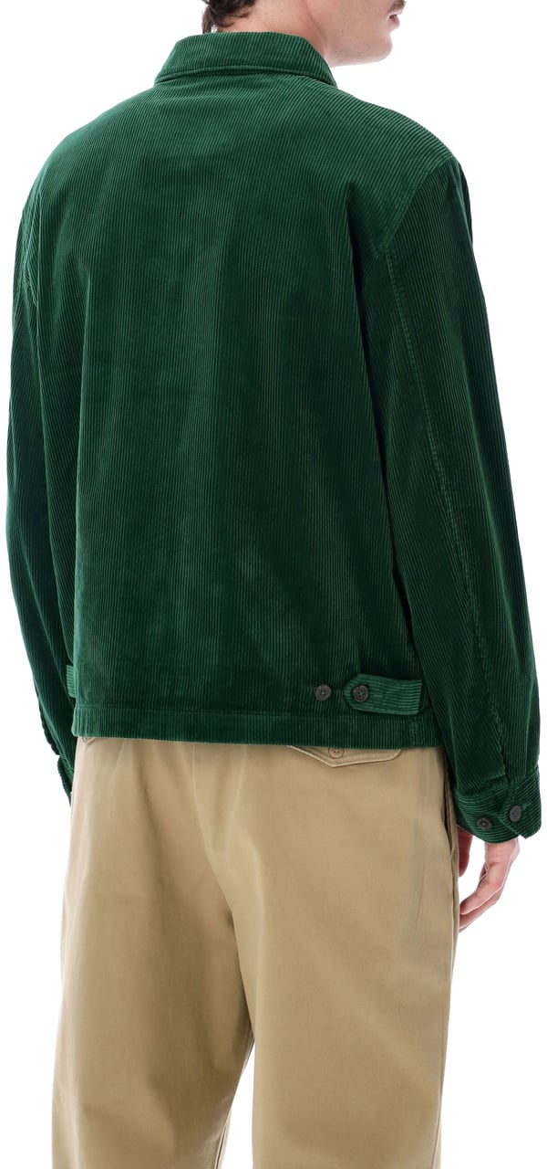 Ralph Lauren Corduroi Bomber New Forest Donkergroen