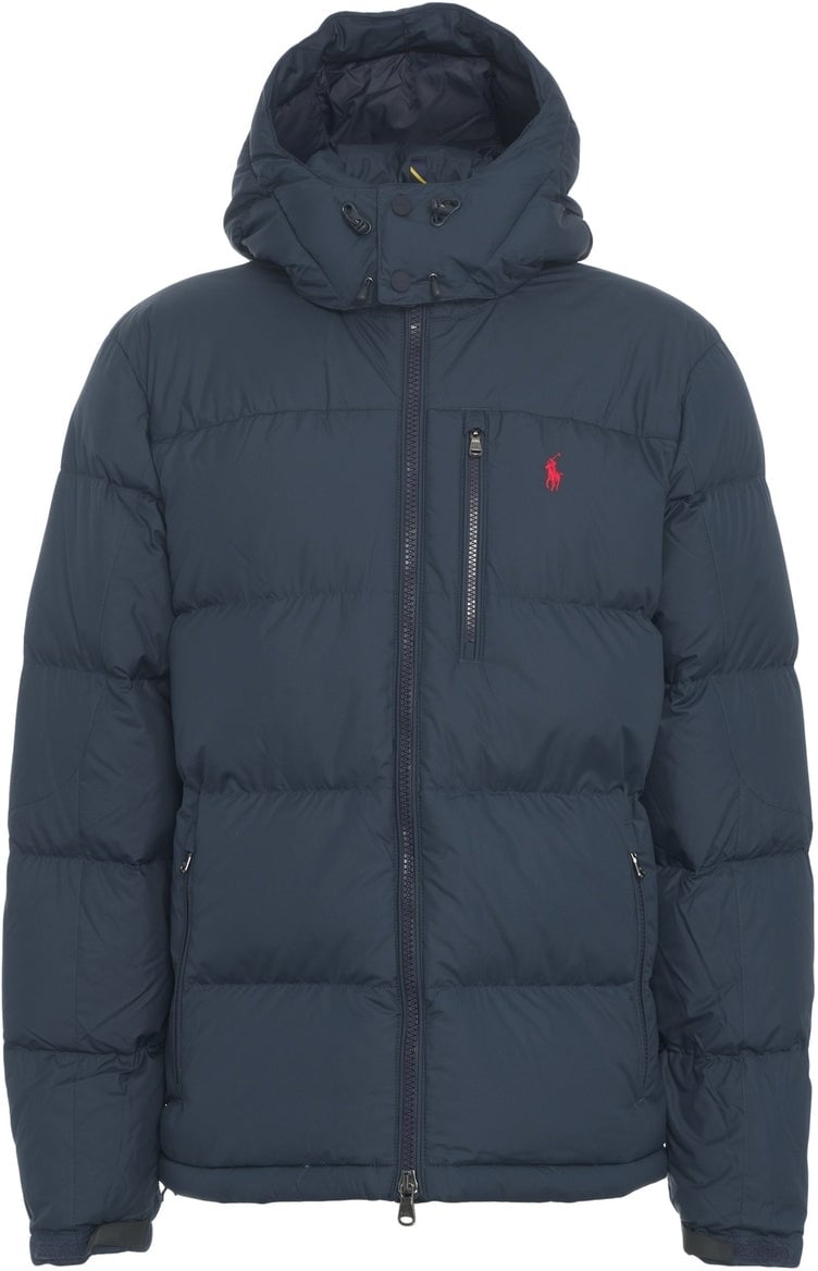 Ralph Lauren Hooded down jacket Blauw
