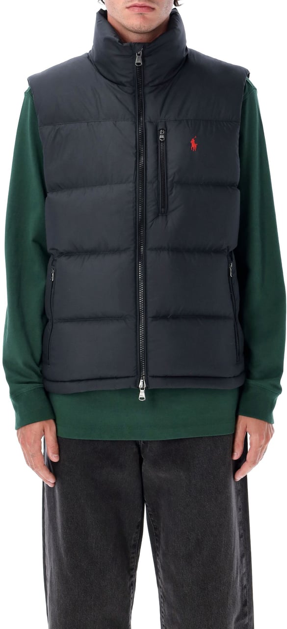 Ralph Lauren Puffer Vest Nero Zwart