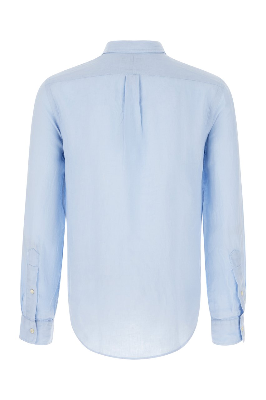 Ralph Lauren Ralph Lauren Light blue linen shirt Lichtblauw