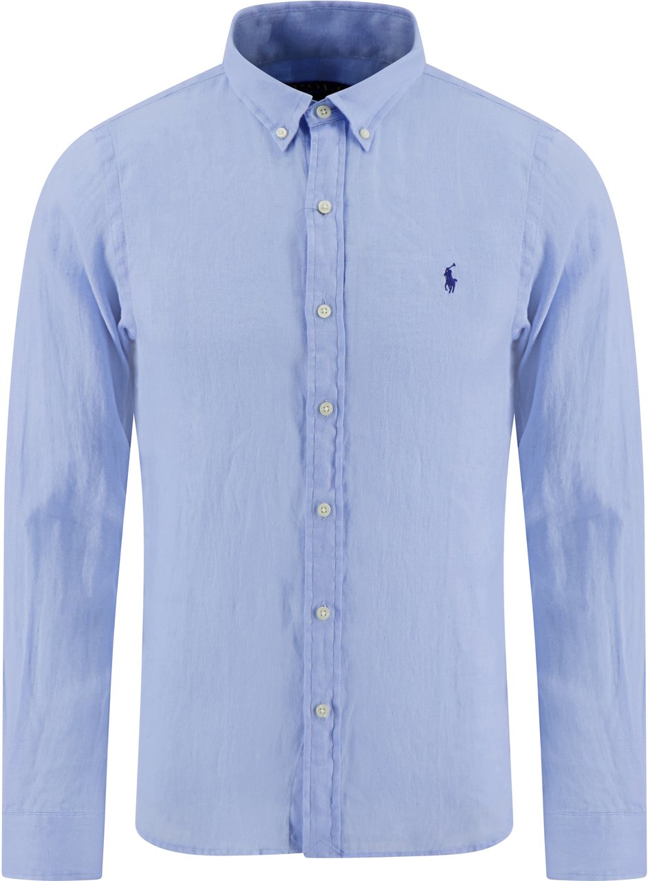 Ralph Lauren Polo Overhemd Blauw Blauw