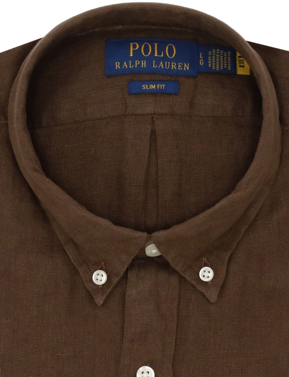 Ralph Lauren Shirts Brown Bruin