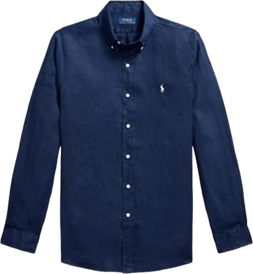 Ralph Lauren Polo Camicie Newport Navy Blauw