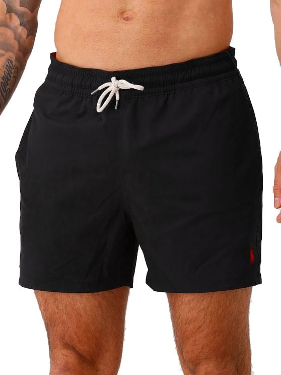 Ralph Lauren Polo Ralph Lauren Zwembroek Zwart Traveler Slim Fit Zwart