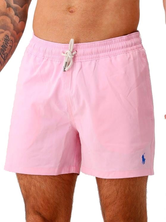 Ralph Lauren Polo Ralph Lauren Zwembroek Roze Traveler Slim Fit Roze