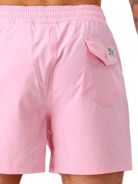 Ralph Lauren Polo Ralph Lauren Zwembroek Roze Traveler Slim Fit Roze