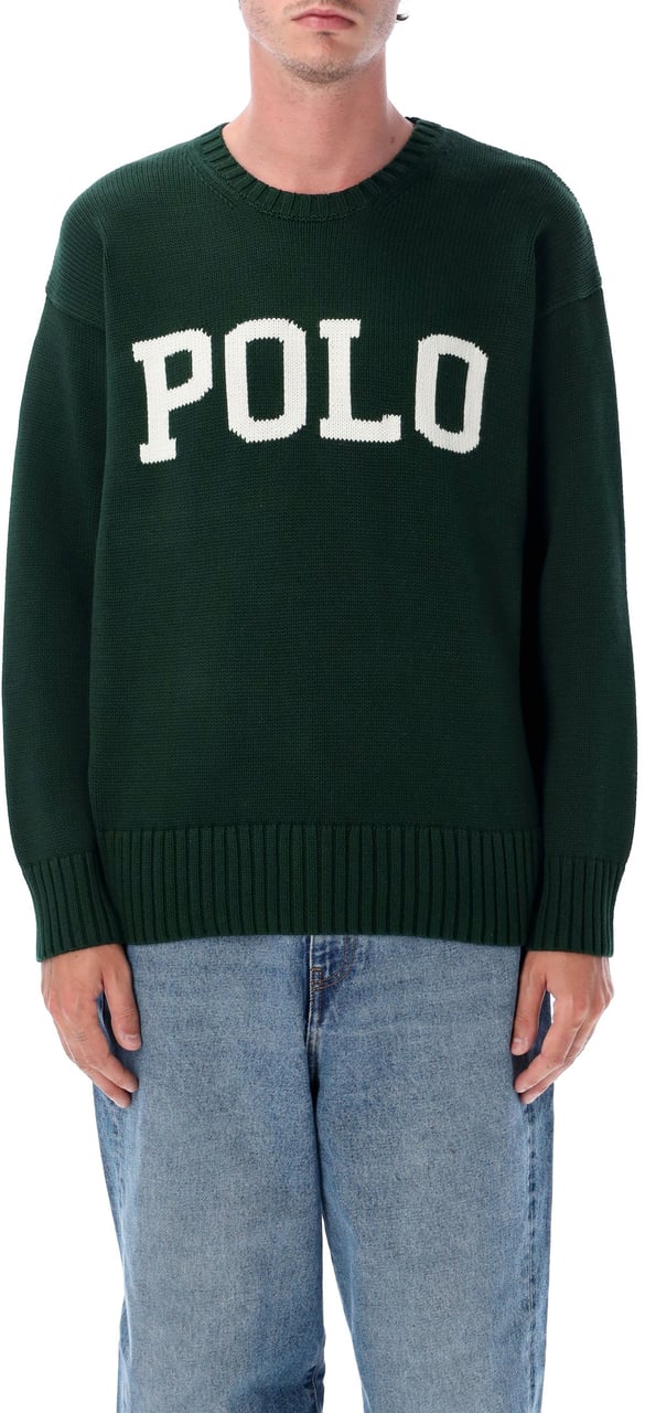 Ralph Lauren Polo Sweater Verde Groen