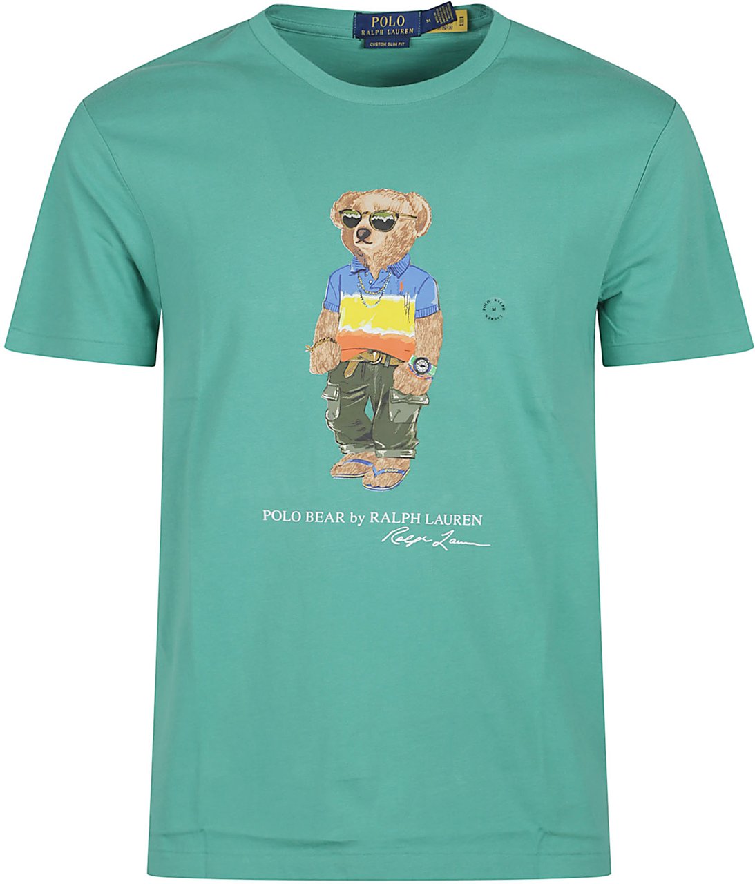 Ralph Lauren Bear T-shirt Green Groen