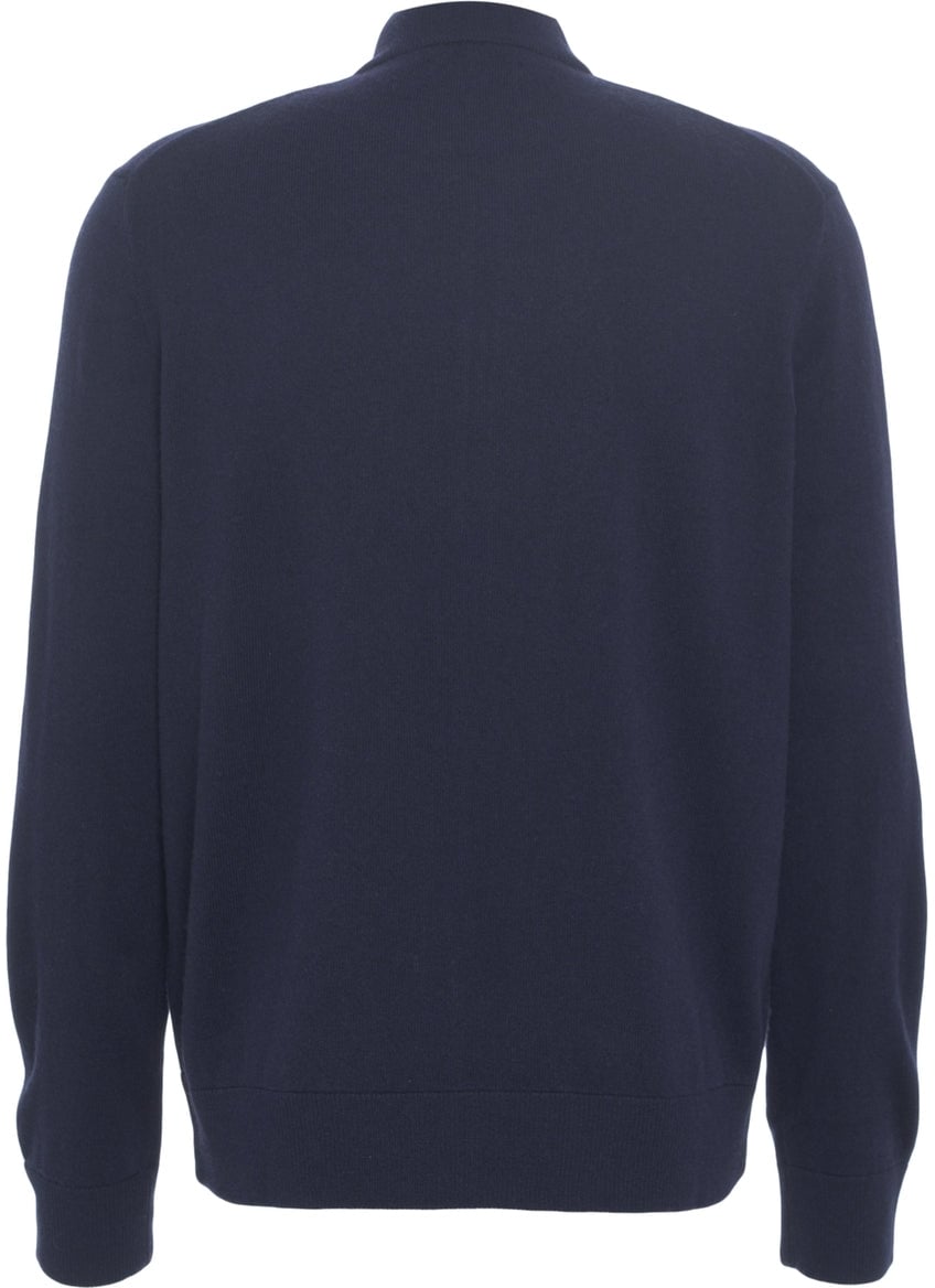 Ralph Lauren Sweatshirt with logo embroidery Blauw