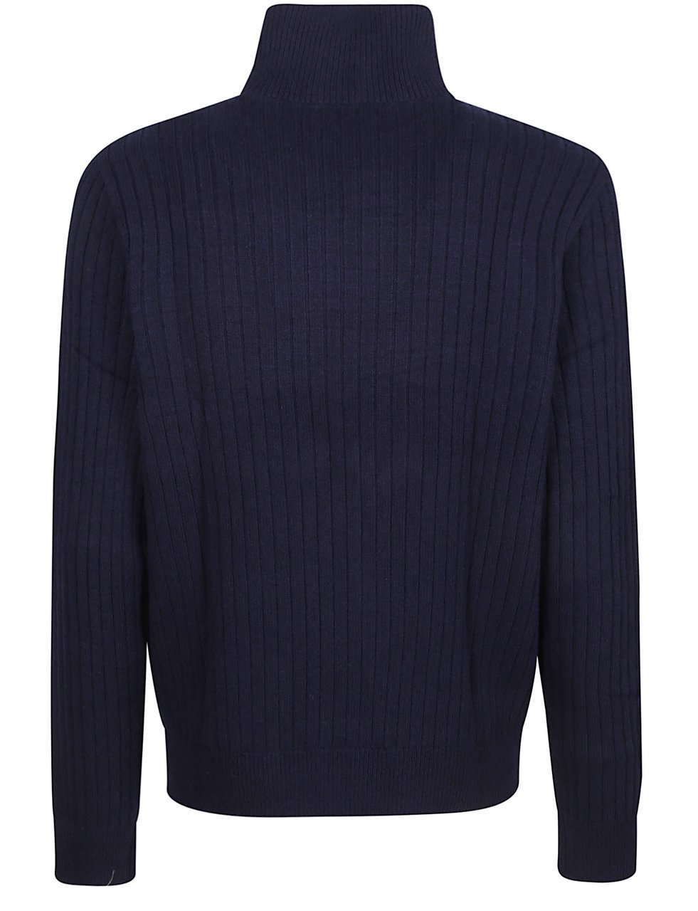 Ralph Lauren Half Zip Sweater Blue Blauw
