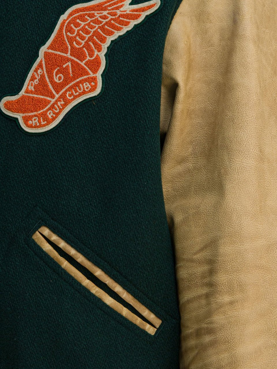 Ralph Lauren "College" Bomber jacket Groen