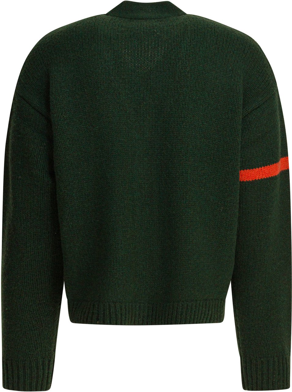 Ralph Lauren V-neck cardigan with logo Groen