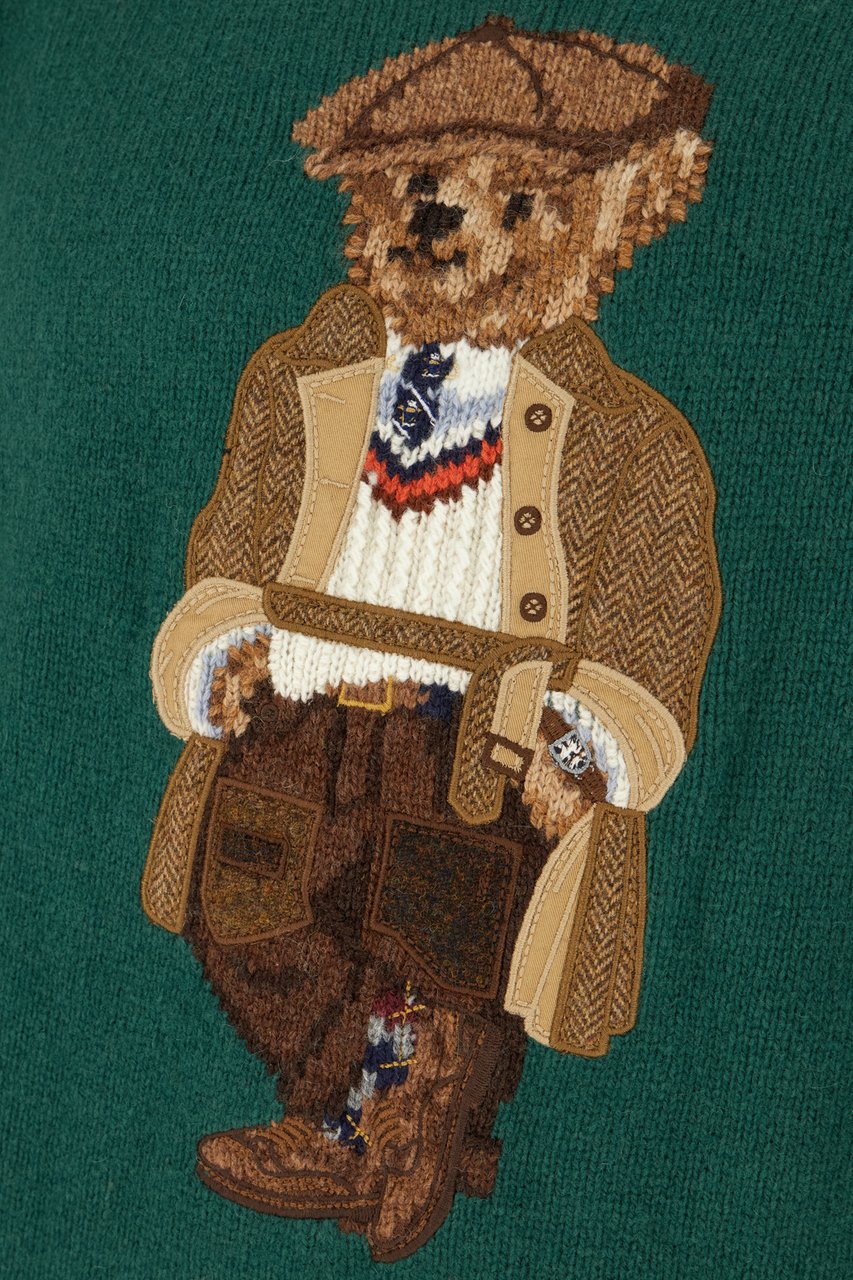 Ralph Lauren Polo Ralph Lauren Green wool blend sweater Groen