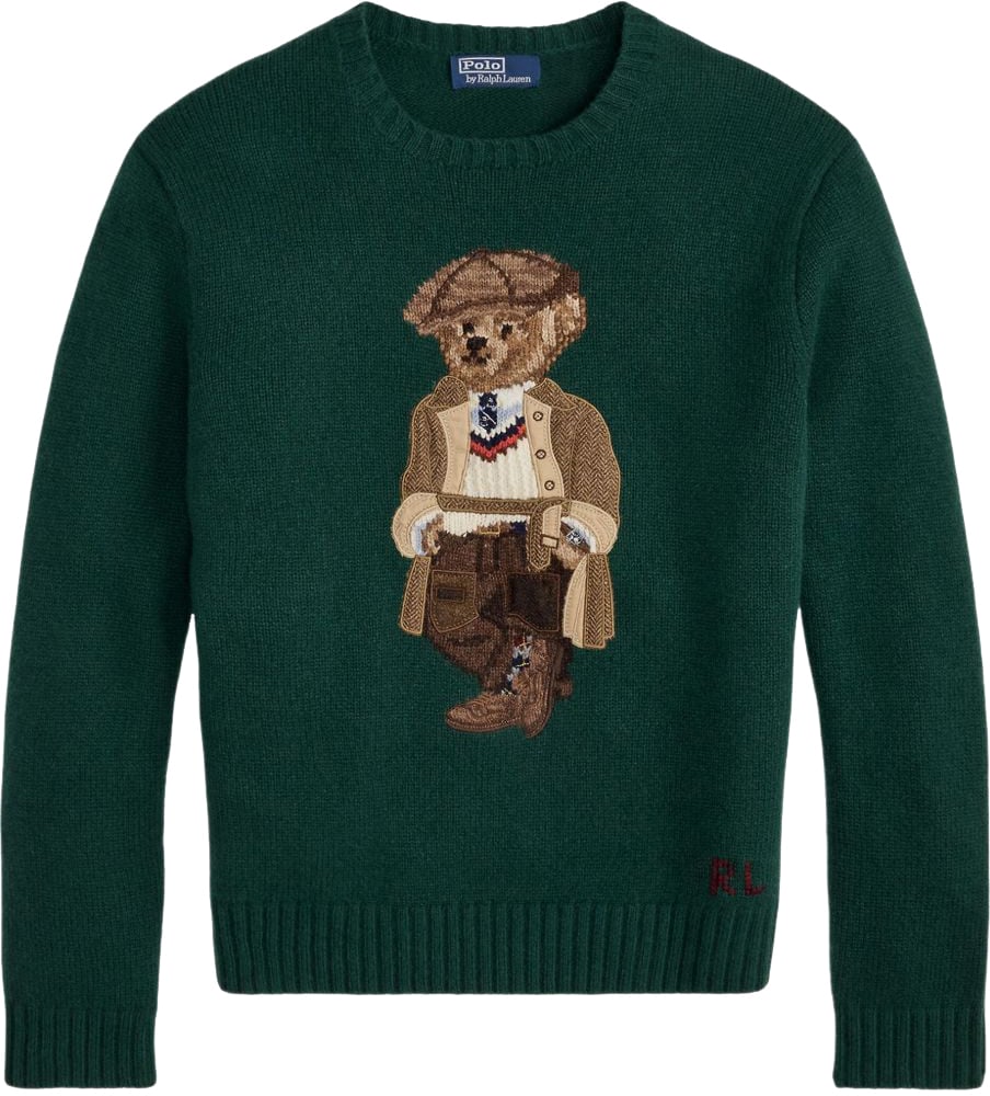 Ralph Lauren Maglia Girocollo Polo Bear Groen