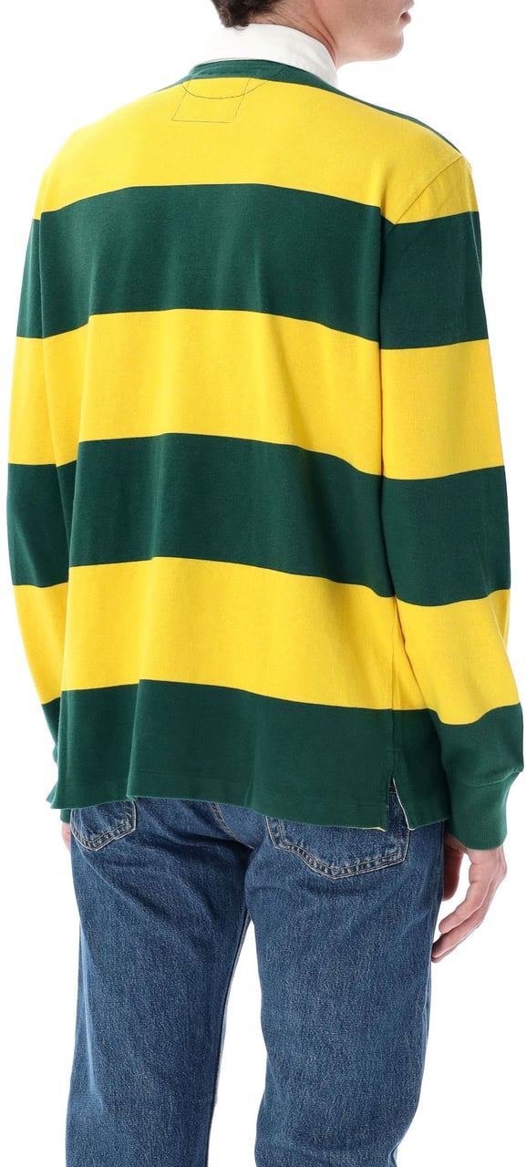 Ralph Lauren Rugby Polo Green Yellow Groen