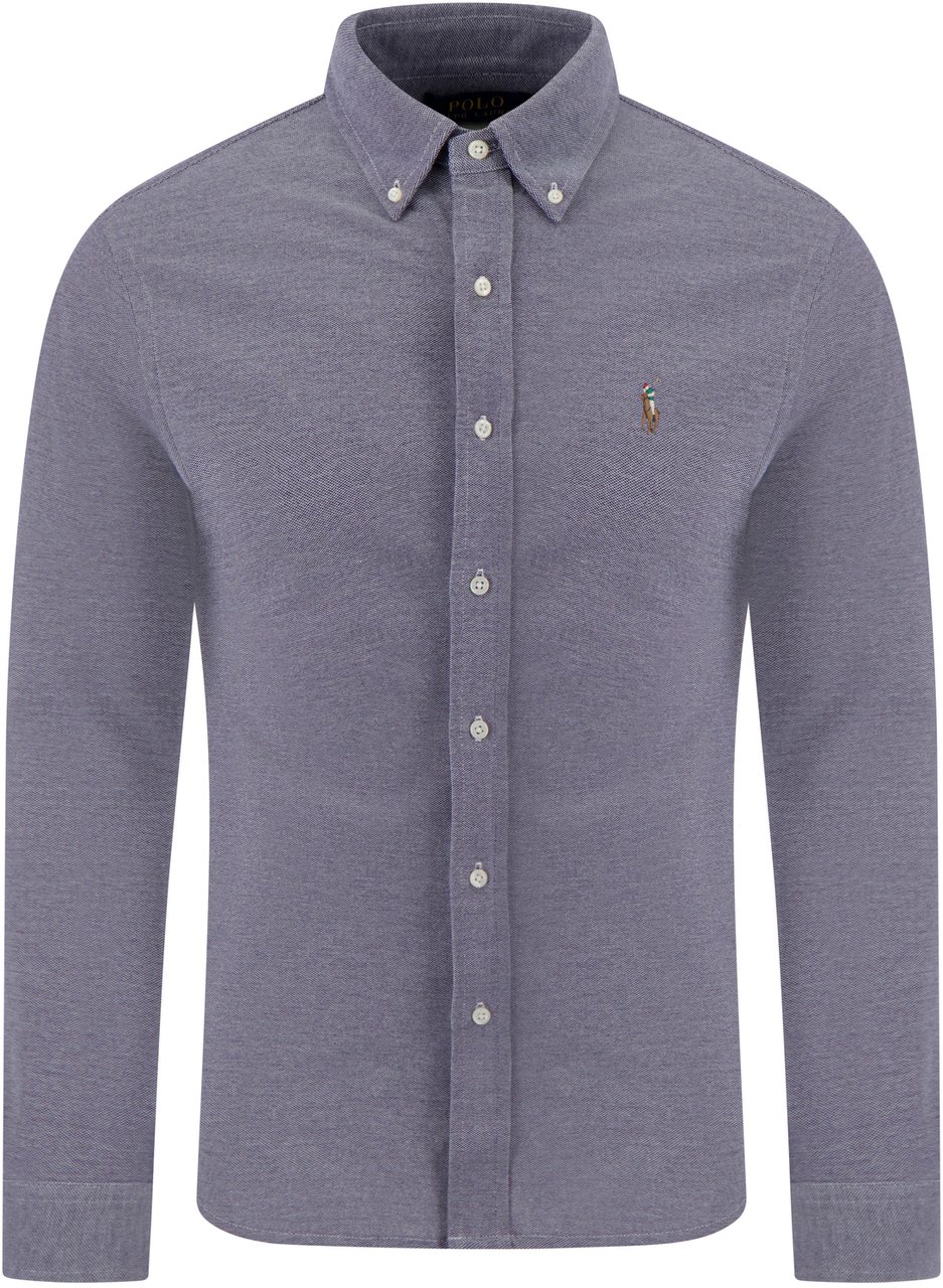 Ralph Lauren Polo   Overhemd Blauw Blauw