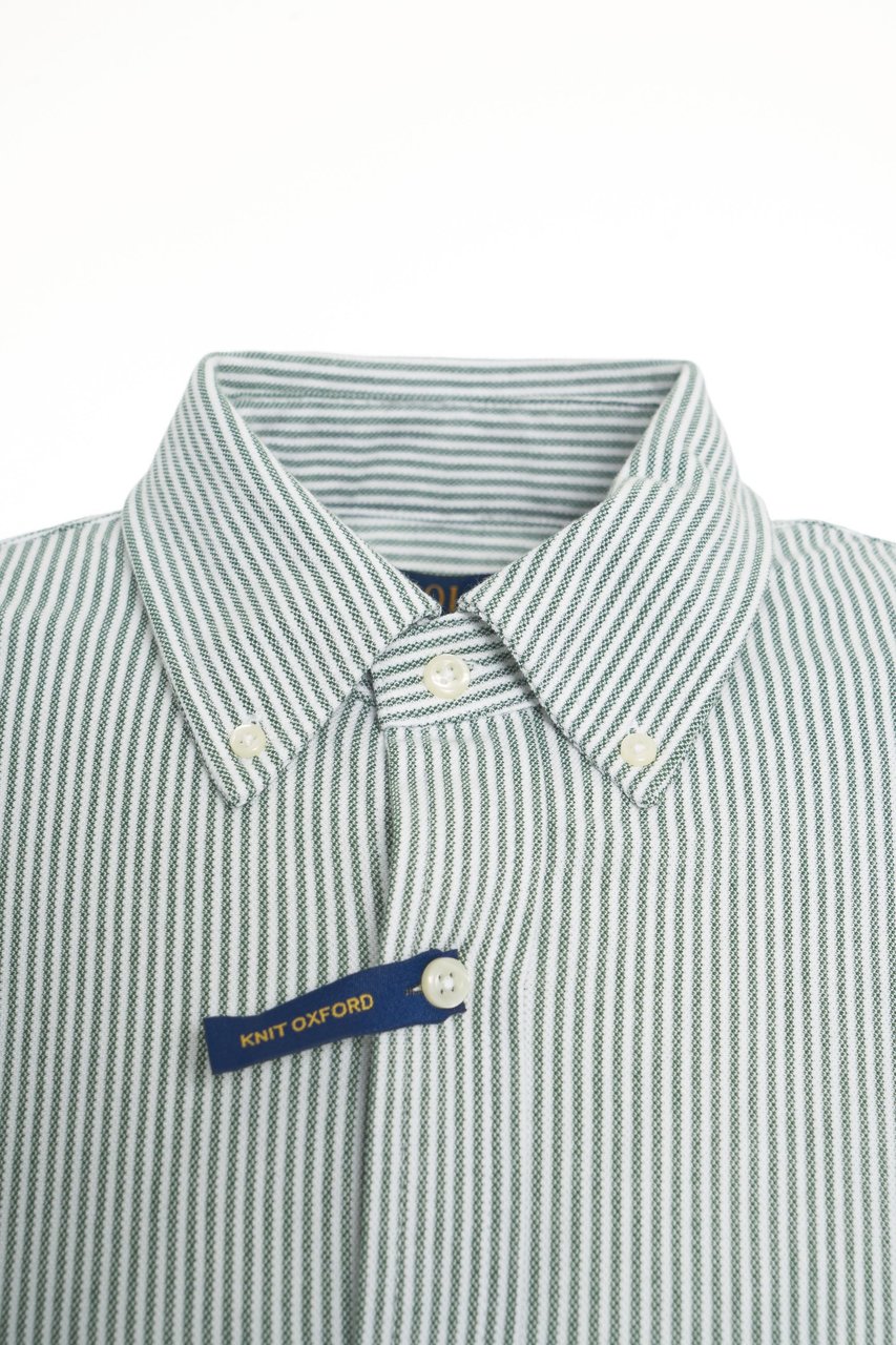 Ralph Lauren Striped Oxford shirt Groen