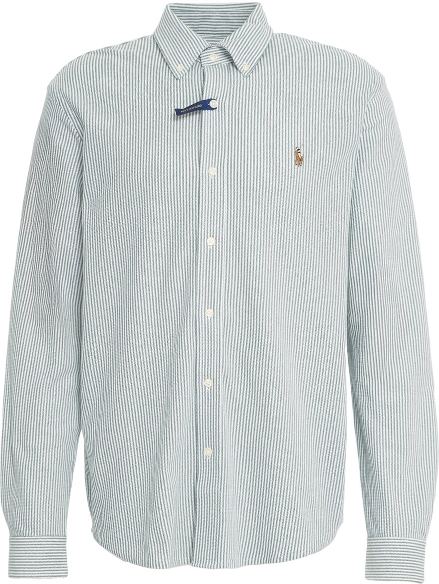 Ralph Lauren Striped Oxford shirt Groen