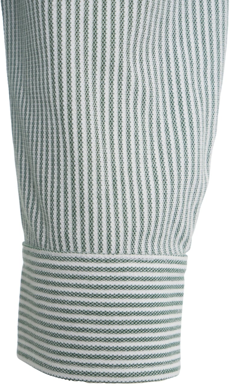 Ralph Lauren Striped Oxford shirt Groen