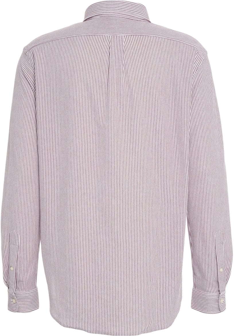 Ralph Lauren Striped Oxford shirt Rood