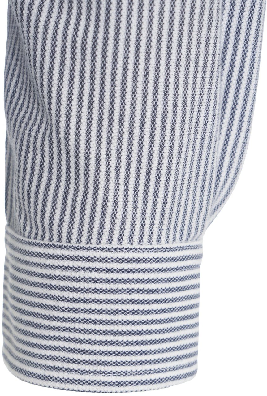 Ralph Lauren Striped Oxford shirt Blauw