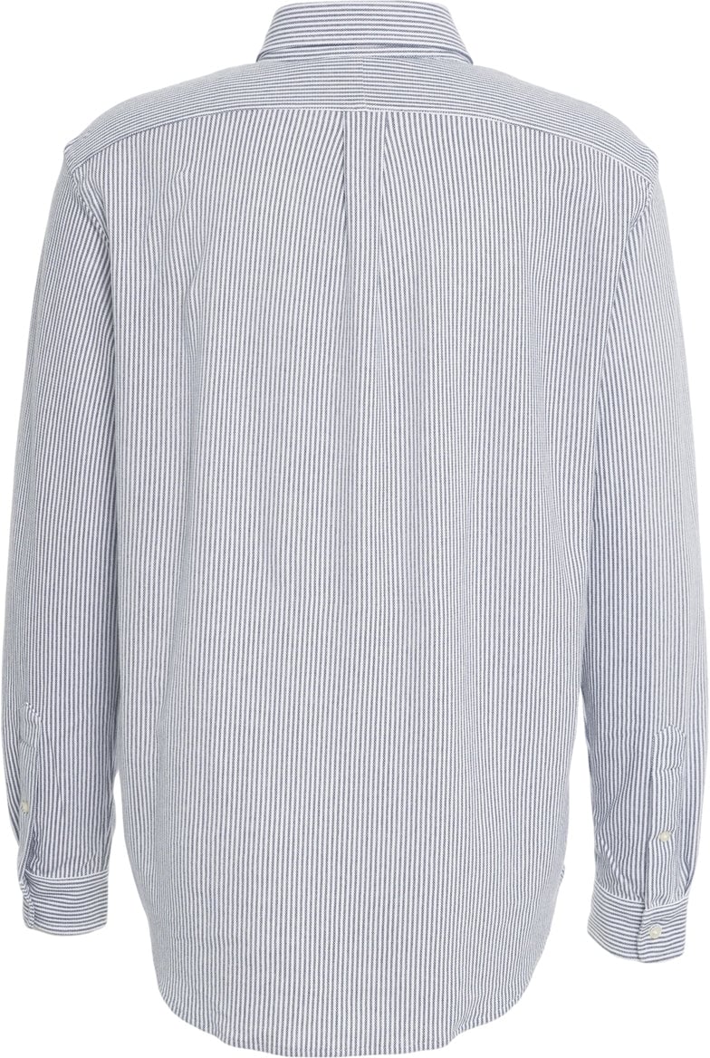 Ralph Lauren Striped Oxford shirt Blauw