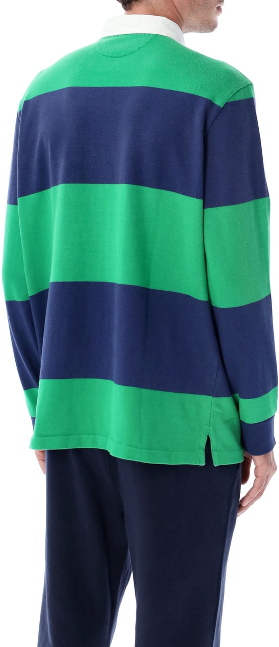 Ralph Lauren Rugby Polo Green Blue Groen