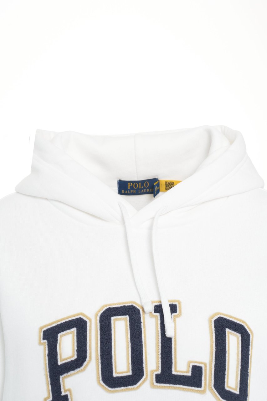 Ralph Lauren Hoodie with logo print Wit