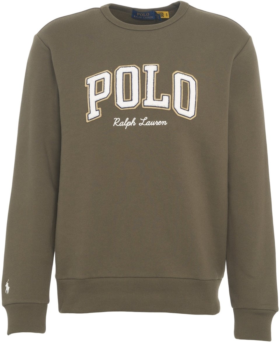 Ralph Lauren Sweatshirt with logo Groen