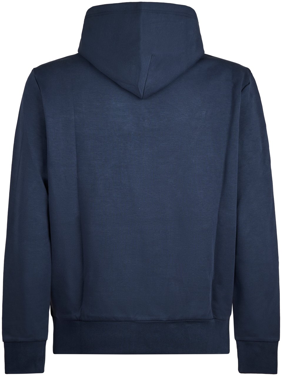 Ralph Lauren Deep Navy Blue Hoodie with Kangaroo Pocket Zwart