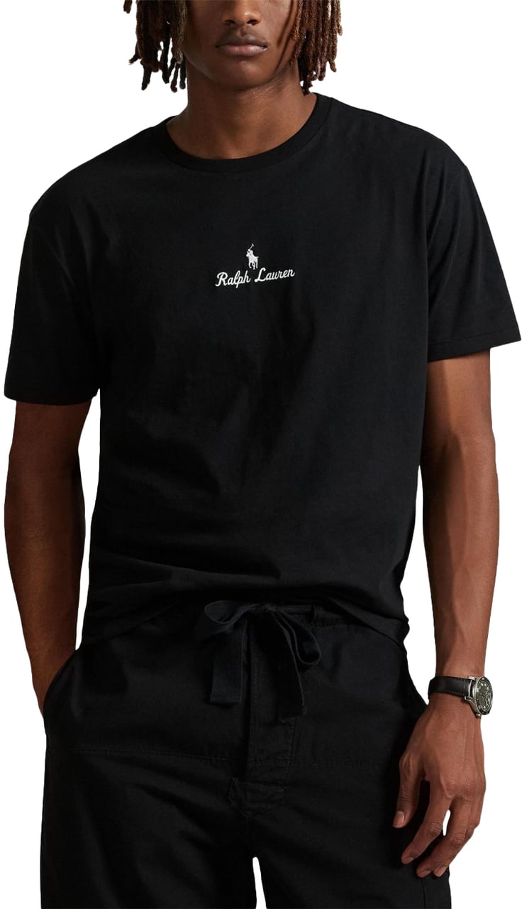 Ralph Lauren T-Shirts And Polos Black Zwart