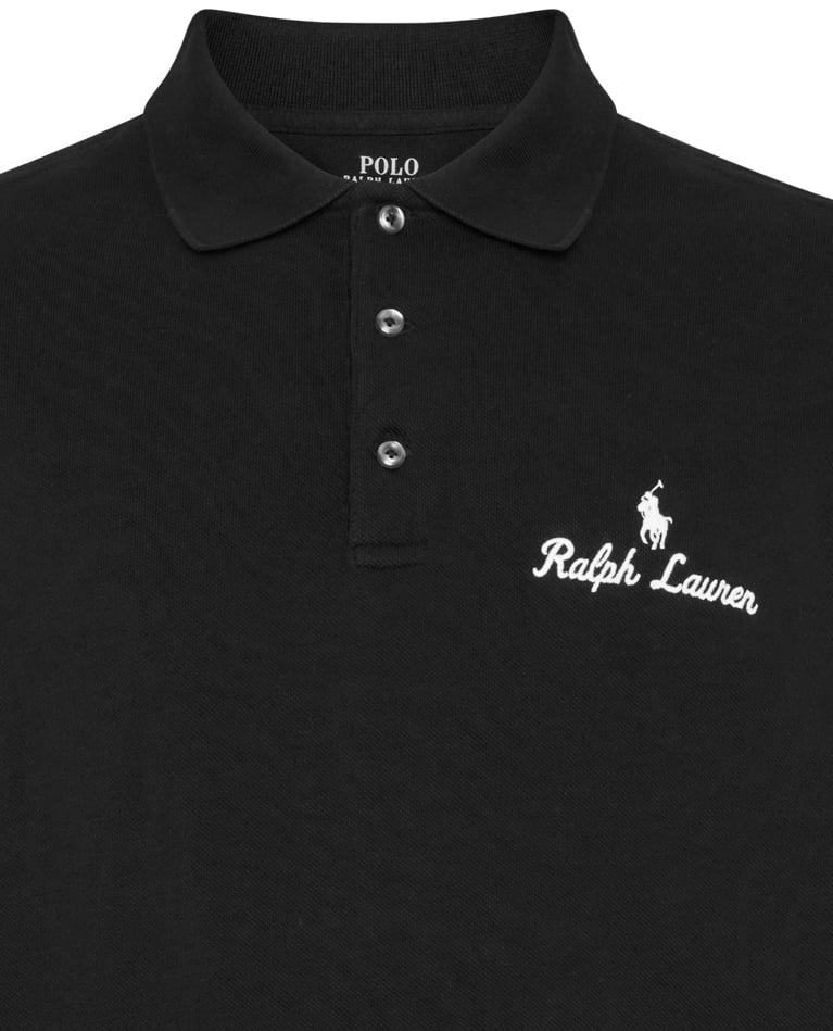 Ralph Lauren T-Shirts And Polos Black Zwart