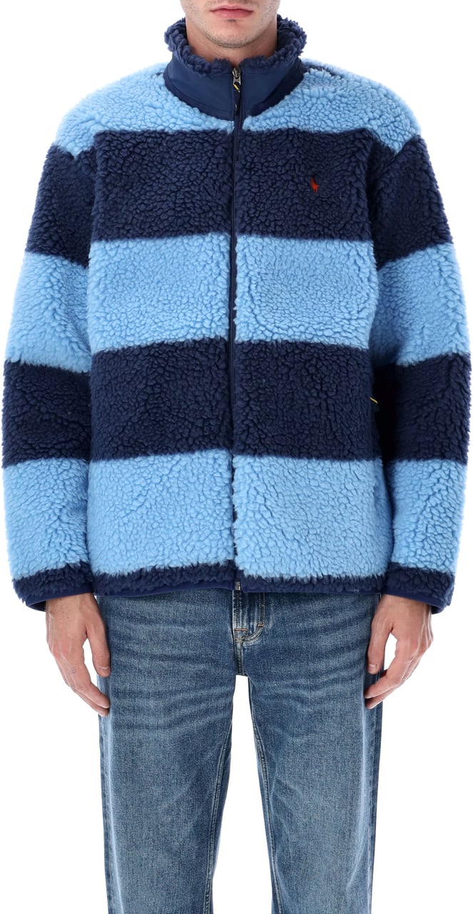 Ralph Lauren Rugby Pile Chambray Blue Light Blue Lichtblauw