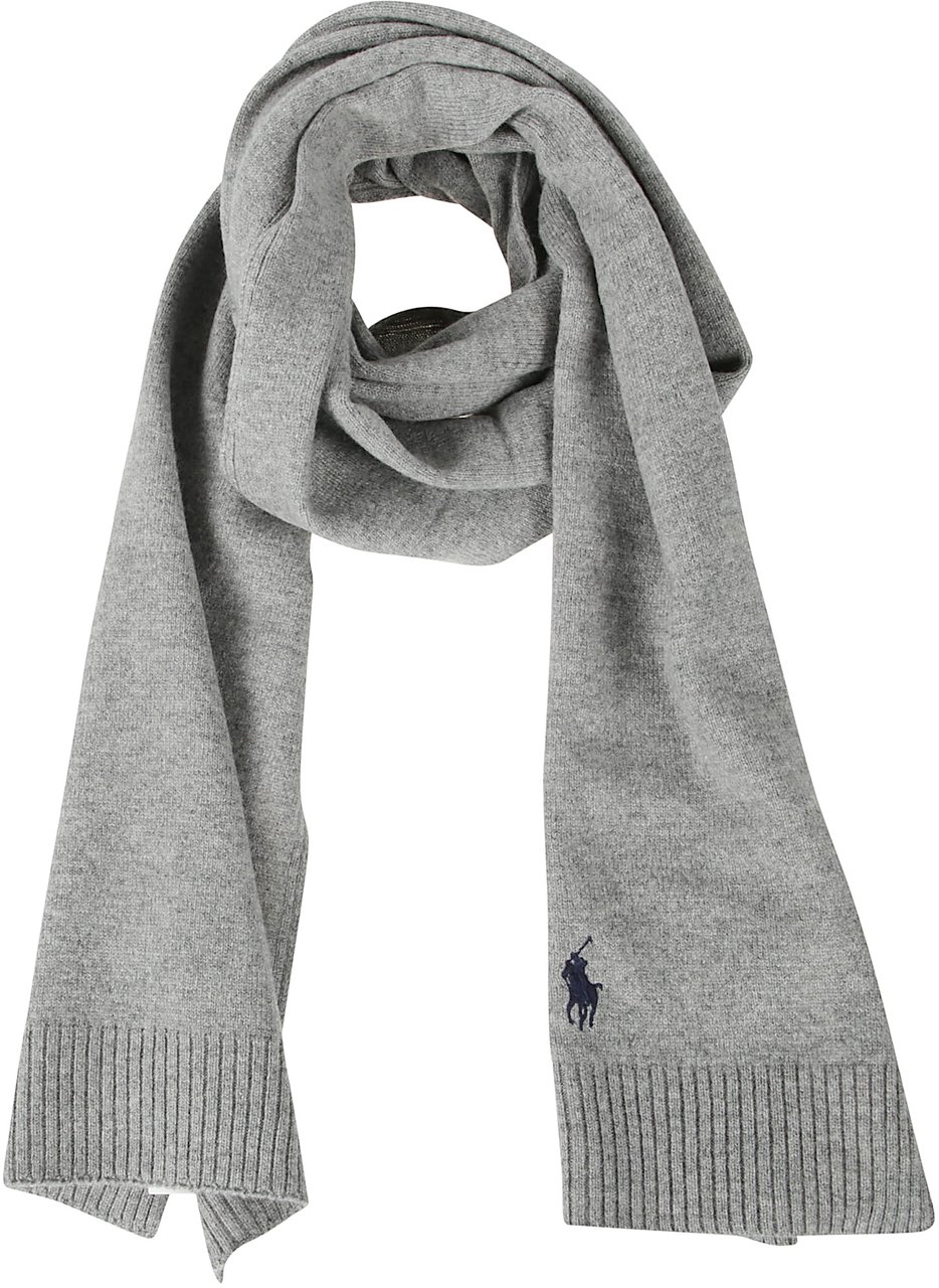 Ralph Lauren Scarf Grey Grijs