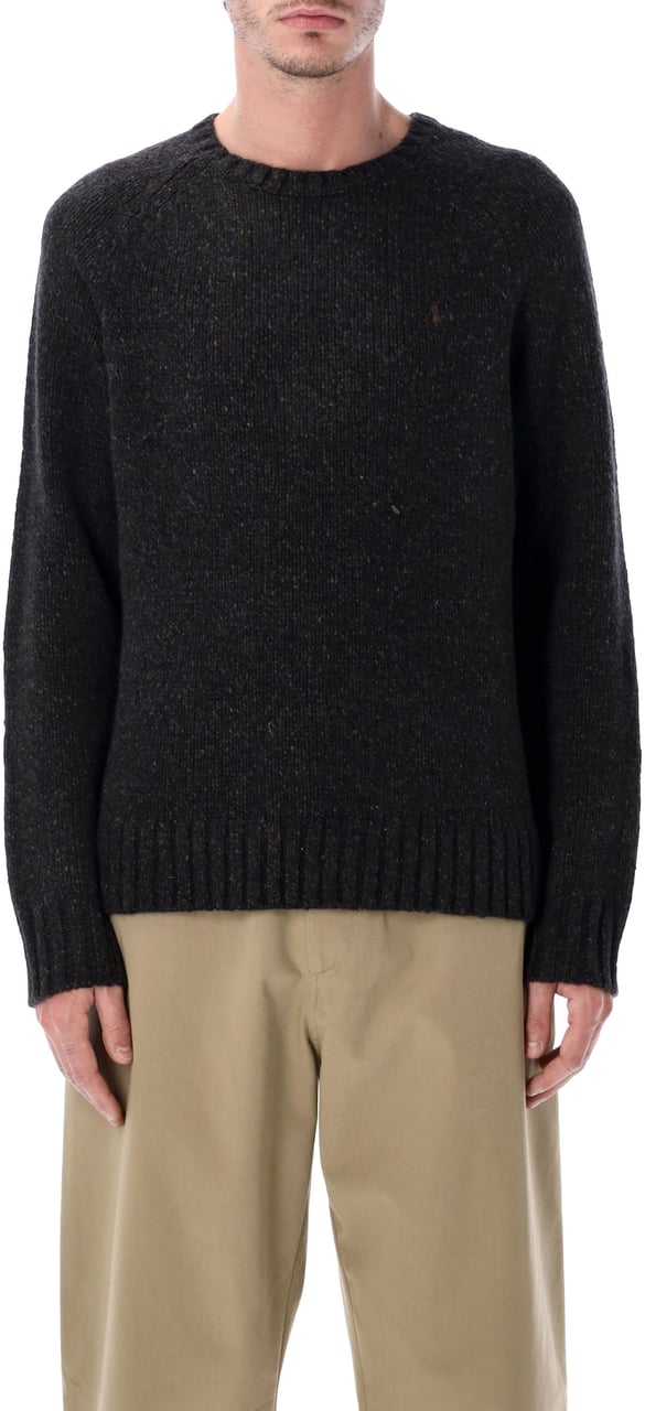 Ralph Lauren Crewneck Donegal Marrone Bruin