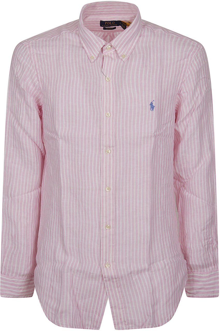 Ralph Lauren Long Sleeve Sport Shirt White Wit