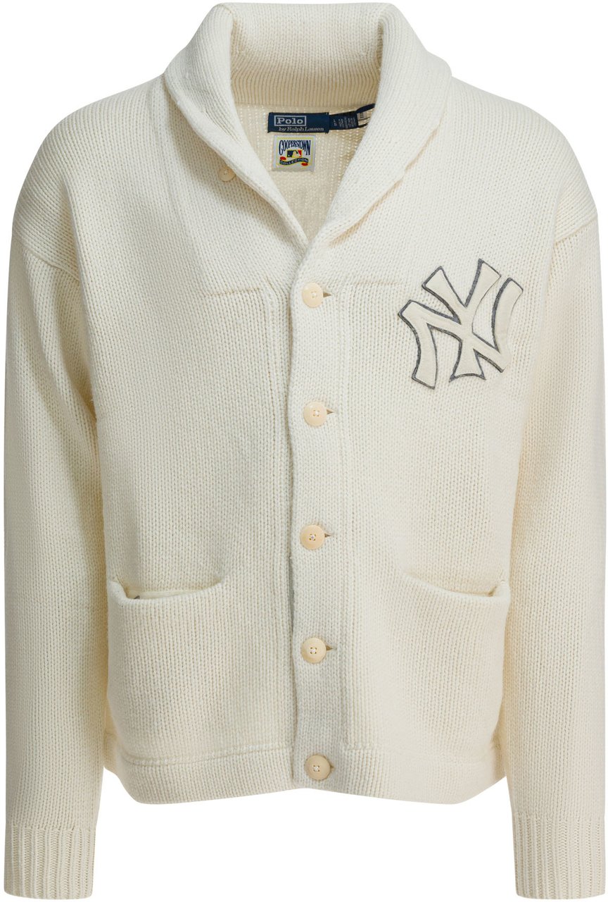 Ralph Lauren "New York Yankees™ wool cardigan Wit