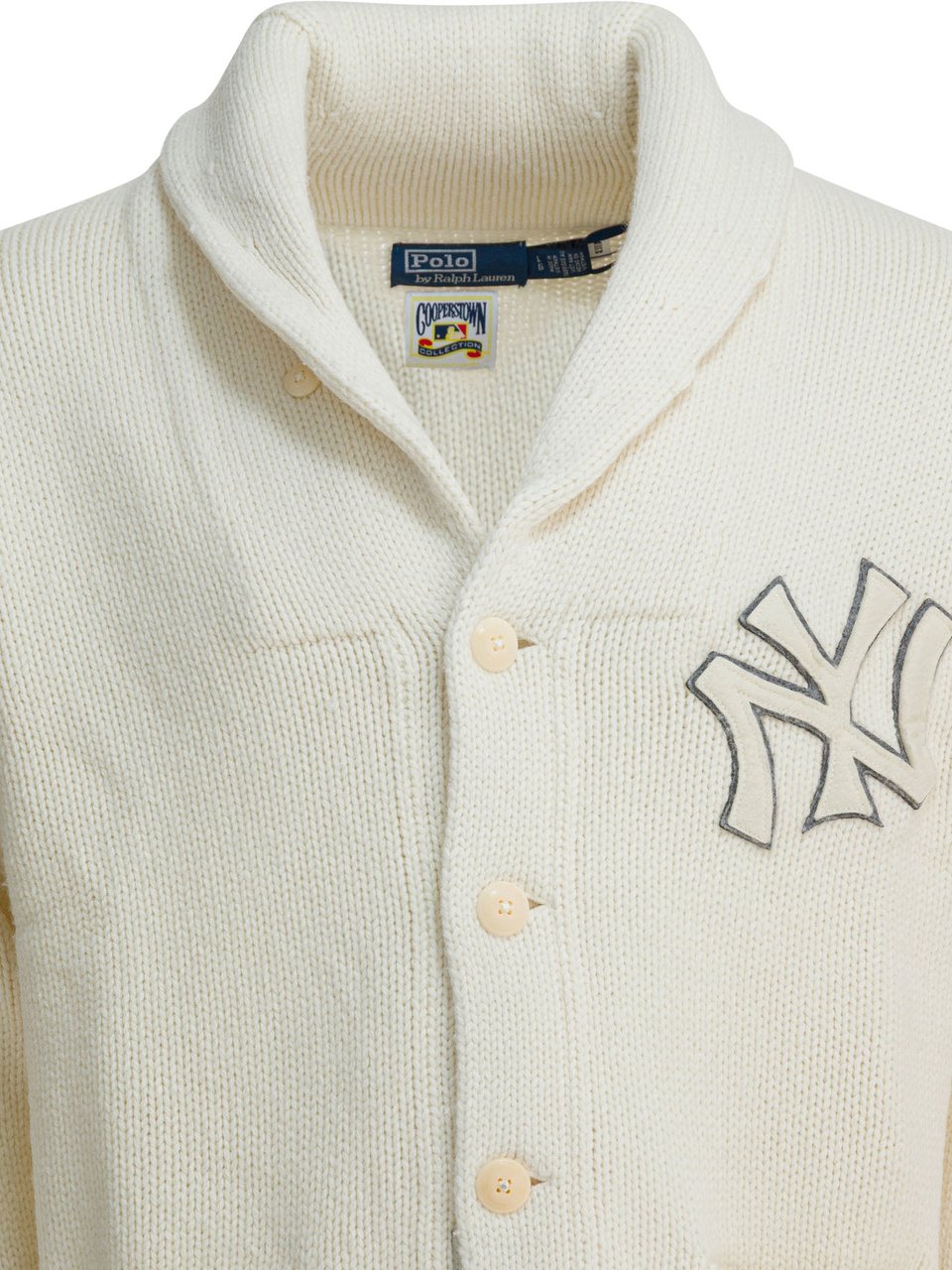 Ralph Lauren "New York Yankees™ wool cardigan Wit