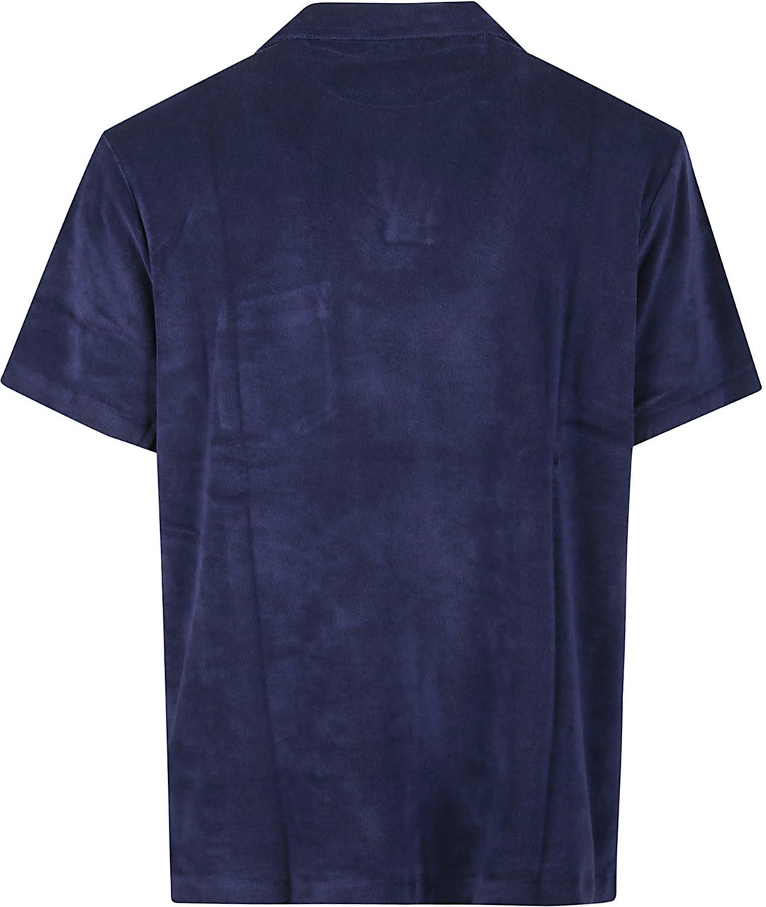 Ralph Lauren Short Sleeve Terry Polo Shirt Blue Blauw