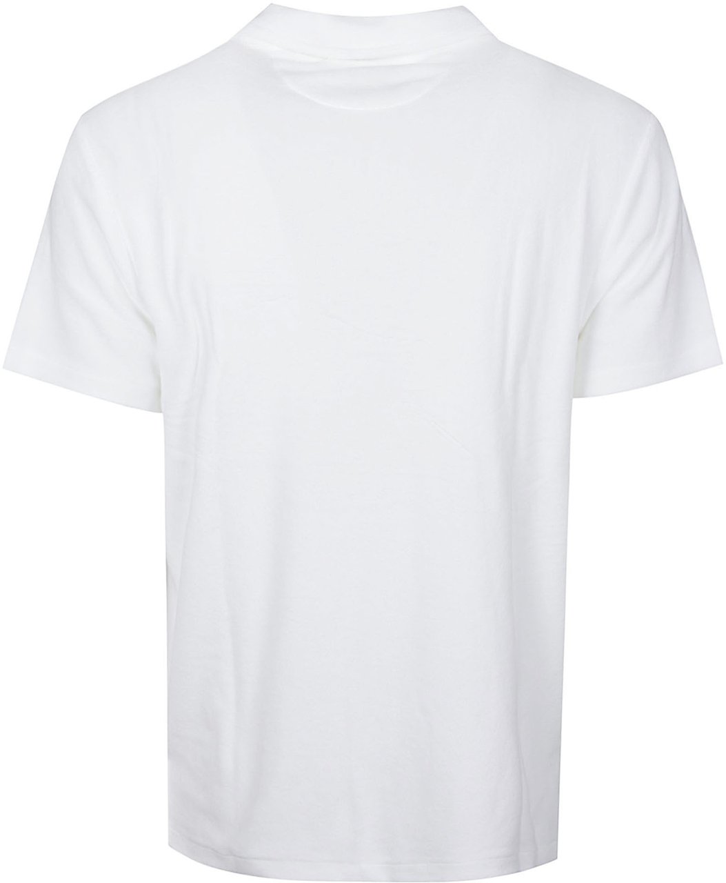 Ralph Lauren Short Sleeve Terry Polo Shirt White Wit