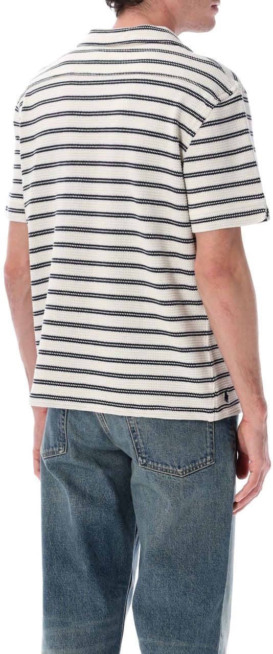 Ralph Lauren Stripes S/S Shirt Bianco Wit